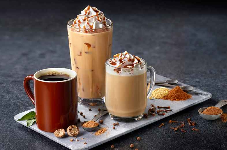 Minuman dengan berbagai suhu